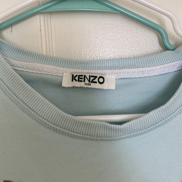 Kenzo mint tiger sweatshirt - Picture 4 of 4